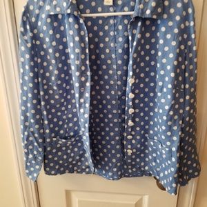 Talbots button down blouse